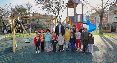 Gaziemir’de, park ve yeşil alanlara 44 milyonluk yatırım
