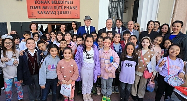 Konaklı çocuklardan örnek davranış