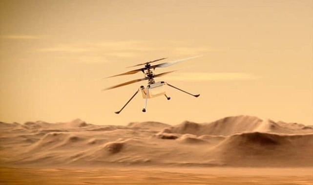Mars Helikopteri 50. Kez Uçtu