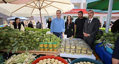 Urla enginarı ziyaretçilerini bekliyor