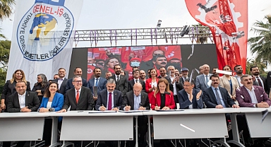 18 bin işçi toplu sözleşmeyi bayram havasında kutladı