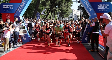 Atletizm dünyasının gözü Maraton İzmir’deydi İzmir bir kez daha dünya vitrinine çıktı