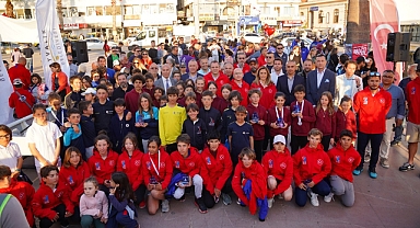 Ayvalık'ta düzenlenen Yelken Ligi 2. Ayak Yarışları sona erdi
