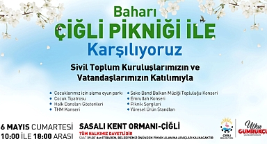 Çiğli Belediyesi’nden Bahara Merhaba Pikniği