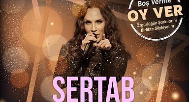 İzmir’de Sertab Erener ile sandığa çağrı “Boş vermeyeceğiz oy vereceğiz”