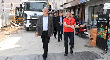 Narlıdere'de asfalt çalışmalarına hız verildi