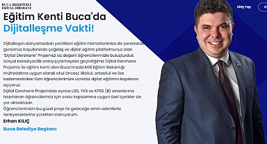 Bucalı öğrenciler Dijital Dershane ile kazanıyor