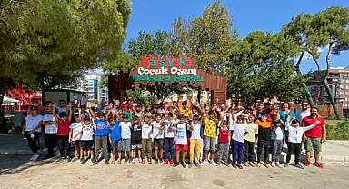Karşıyaka'da 6 ayda 12 bin çocuğu ağırlayan Macera Parkı yaza hazır