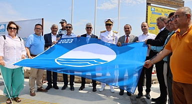Urla Gelinkaya ‘Mavi Bayrak’ına kavuştu