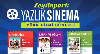 Bergama Belediye’sinin düzenlediği ‘Yazlık Sinema Günleri’ Zeytinpark’ta 15 – 19 Ağustos tarihleri arasında gerçekleşecek