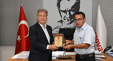 Bornova Belediye Başkanı Dr. Mustafa İduğ'a Malatya’dan teşekkür ziyareti