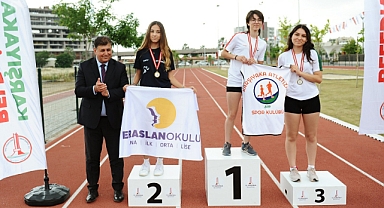 Karşıyaka'da Semra Aksu Atletizm Parkı 1 yılda binlerce Karşıyakalıyı atletizm ile tanıştırdı