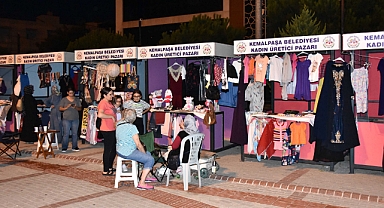 Kemalpaşa Kadın Üretici Pazarı Kemalpaşa Belediyesi himayesinde kuruldu