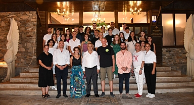 Torbalı'da Alman konuklar ayrılıyor