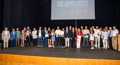 12’nci Şakir Süter Gazetecilik Yarışması’nın Ödülleri sahiplerini buldu