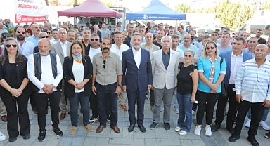 Bayraklı’da ek protokol kutlaması