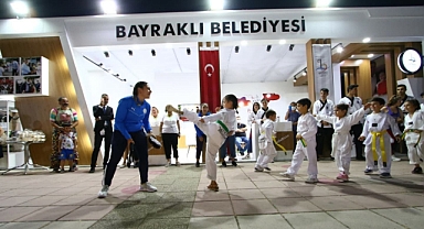 Bayraklı İzmir Fuarı’nda fark yarattı