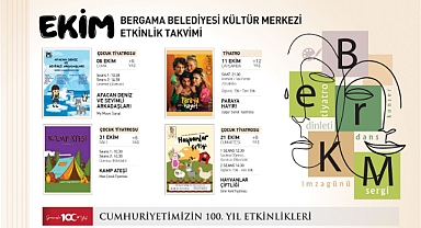 Bergama Kültür Merkezi’nde Perdeler Açıldı