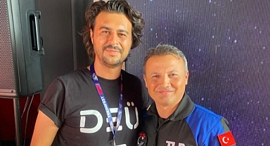 Dokuz Eylül Üniversitesi'nin gençlerine uzay yolcusundan destek