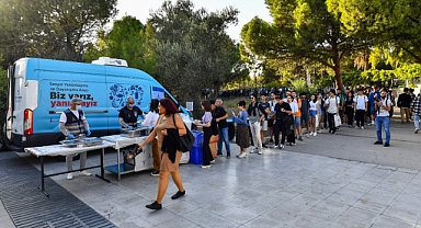 İzmir’de üniversite öğrencileri yine unutulmadı