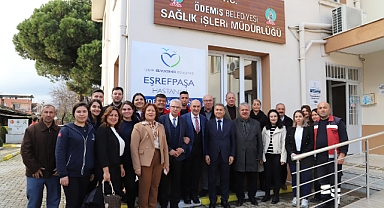 Ödemiş Belediye Başkanı Mehmet Eriş 4,5 yıllık çalışmaları muhtarlarla değerlendirdi