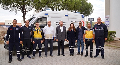 Ayvalık Belediyesi “Sağlık Birimi” gece gündüz çalışıyor