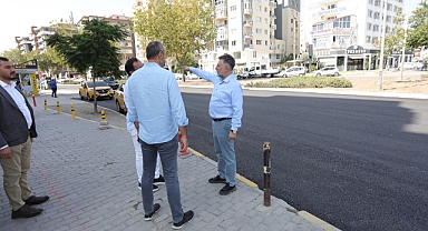 Bayraklı dev bir şantiyeye dönüştü