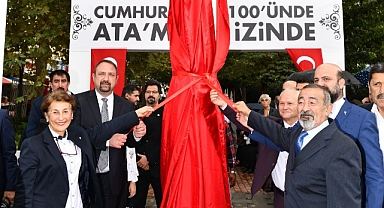 Çiğli Belediyesi “Devrim İçin 1935” Anıtını İlk Yerine Taşındı
