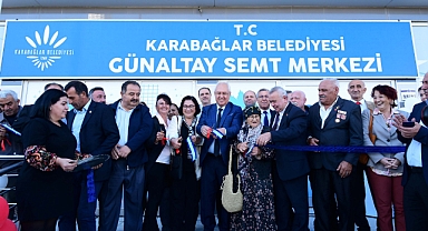 Karabağlar Günaltay Semt Merkezi hizmete açıldı