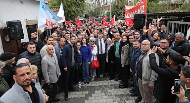 Menderes, Başkan V. Özkan’ın Yanında