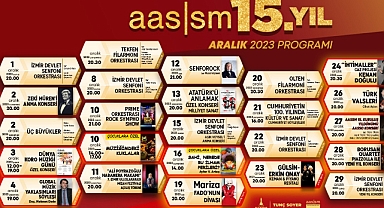 15’inci yıla özel 2023’e görkemli veda