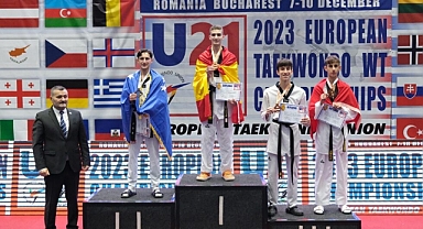 16 yaşında İzmir’e Avrupa’dan bronz madalya getirdi