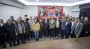 Başkan Batur, CHP ilçe örgütleriyle kucaklaştı