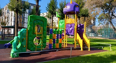 Bayraklı parklarıyla güzel