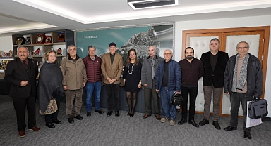 Narlıdere Belediye Başkanı Ali Engin Öz Mavikent Konut Yapı Kooperatifi sakinleri ile görüştü