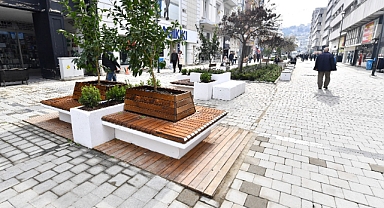 Milli Kütüphane Caddesi çiçek açtı