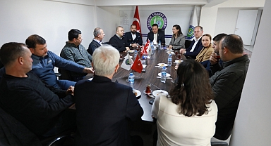 Başkan Filiz Ceritoğlu Sengel'in meslek odası ziyareti