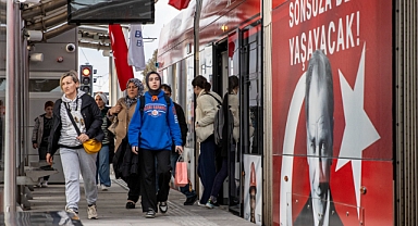 İzmirliler Çiğli Tramvayı'nı çok sevdi