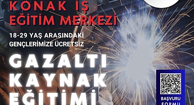 Konaklı Gençlere Gazaltı Kaynak Eğitimi