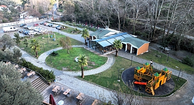 Narlıdere'de Park Orman Tesisleri, kış aylarında da vatandaşların gözdesi oldu