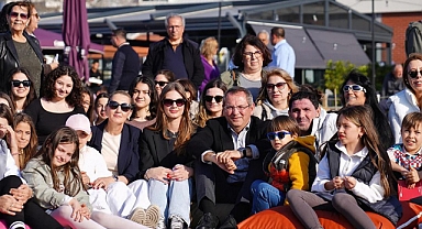 Ayvalık'ta Başkan Mesut Ergin gençlerle buluştu