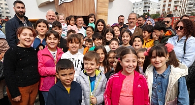 Menemen Çocuk Köyü’ne rekor ziyaretçi