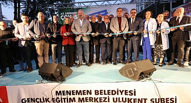 Menemen'de öğrencilere ücretsiz eğitim yuvası