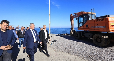 Güzelbahçe’de Sahil Projesi Yola Çıkıyor