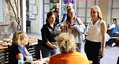 Konak Belediye Başkanı Nilüfer Çınarlı Mutlu, Ramazan Bayramı’nın hemen ardından sahaya indi