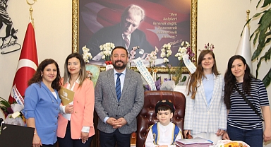 Ödemiş'te 23 Nisan’da Belediye Başkanı Kaan Bağçivan oldu