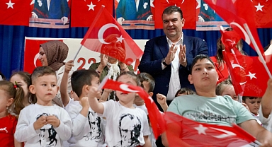 Seferihisar’da 23 Nisan coşkusu erken başladı