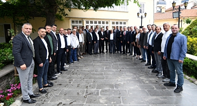 Bornova'da esnaf buluşması
