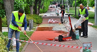 İzmir’in parkları yeniden doğuyor