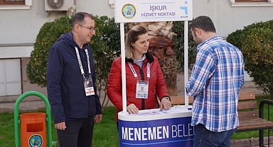 Menemen Belediyesi, vatandaşları iş sahibi yapmaya devam ediyor